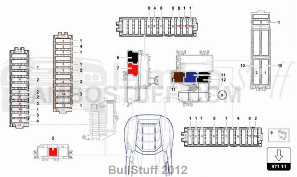 2016 Lamborghini HURACAN ZHONG 600-4 COUPE ARABIA FUSES (971.11.00)